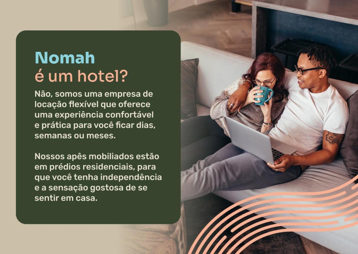 Nomah - Aptos Por Temporada Na Vila Nova Conceicao São Paulo Eksteriør billede